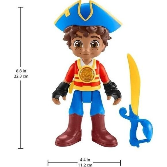 Fisher-Price Nickelodeon Santiago of the Seas Light-up Talking Santiago Figure - Picture 3 of 6